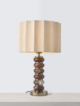John Lewis John Lewis Arlowe Marble Base Table Lamp, Rosso Lepanto- Buy online at McGrocer