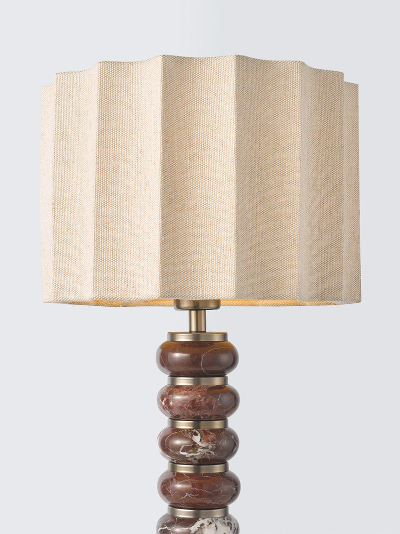 John Lewis Arlowe marble base table lamp, UK version