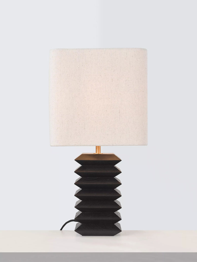John Lewis Farenwood table lamp black 46.5cm, UK version