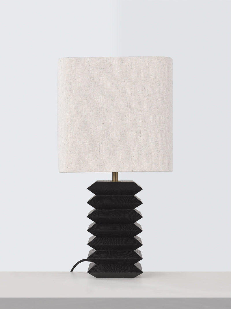 John Lewis Farenwood table lamp black 46.5cm, UK version