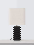 John Lewis Farenwood table lamp black 46.5cm, UK version