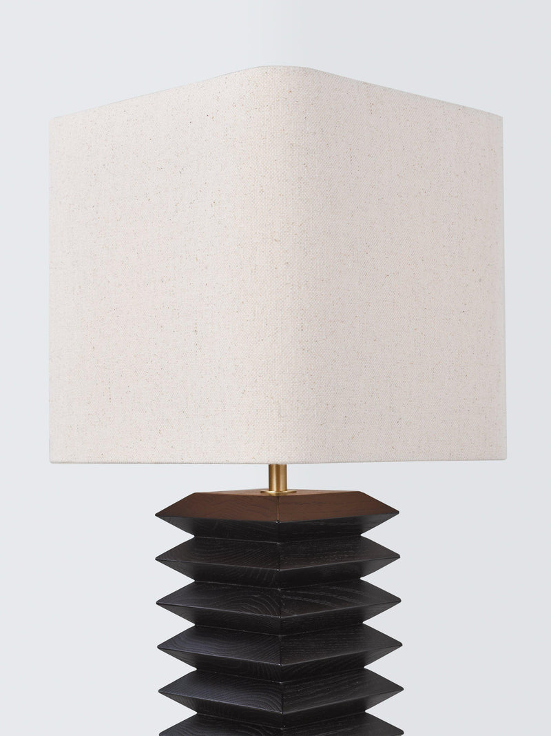 John Lewis Farenwood table lamp black 46.5cm, UK version