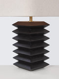 John Lewis Farenwood table lamp black 46.5cm, UK version