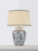 John Lewis John Lewis Harroway Heritage Ceramic Floral Table Lamp Navy- Buy online at McGrocer