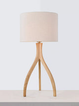 John Lewis John Lewis Havelle Ash Wood Table Lamp, Natural- Buy online at McGrocer