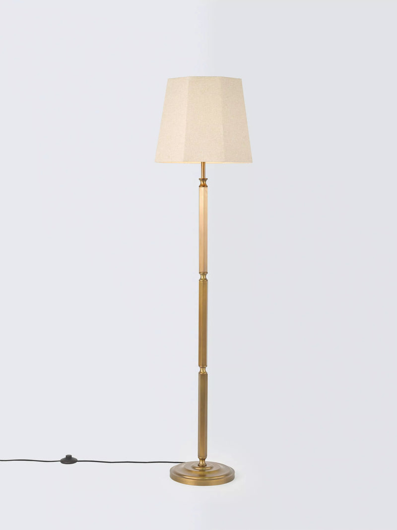 John Lewis Winchester Floor Lamp, Oatmeal