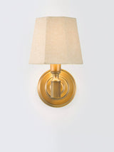 John Lewis John Lewis Winchester Wall Light, Antique Brass- Buy online at McGrocer