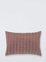 John Lewis John Lewis Samba Rectangular Scatter Cushion Red Wine 40x60cm- Buy online at McGrocer