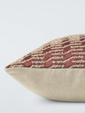 John Lewis Samba rectangular cushion red wine 40x60cm (British brand)