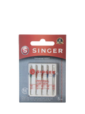 Singer sewing machine needles universal assortment pack of 5 (British brand)