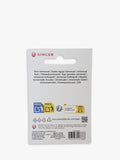 Singer twin universal 3mm sewing machine needle (British brand)