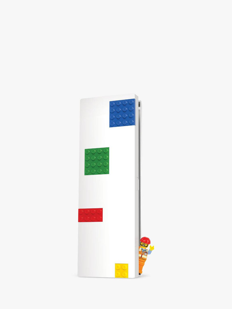 LEGO Pencil Case with Minifigure and LEGO Plates White (British brand)