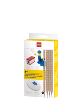 John Lewis LEGO Pencil Set with Minifigure- Buy online at McGrocer