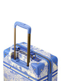 Joules Boathouse cabin suitcase 38L in blue multi - British product