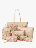 Sara Miller Fern Garden mini backpack with gold foil print - British product
