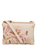Sara Miller Fern Garden crossbody bag pink multi, imported from the UK