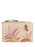 Sara Miller zipped credit card holder Pink Multi (British brand)