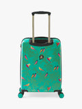 Sara Miller Chelsea 56cm cabin case green multi - British product
