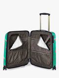 Sara Miller Chelsea 56cm cabin case green multi - British product