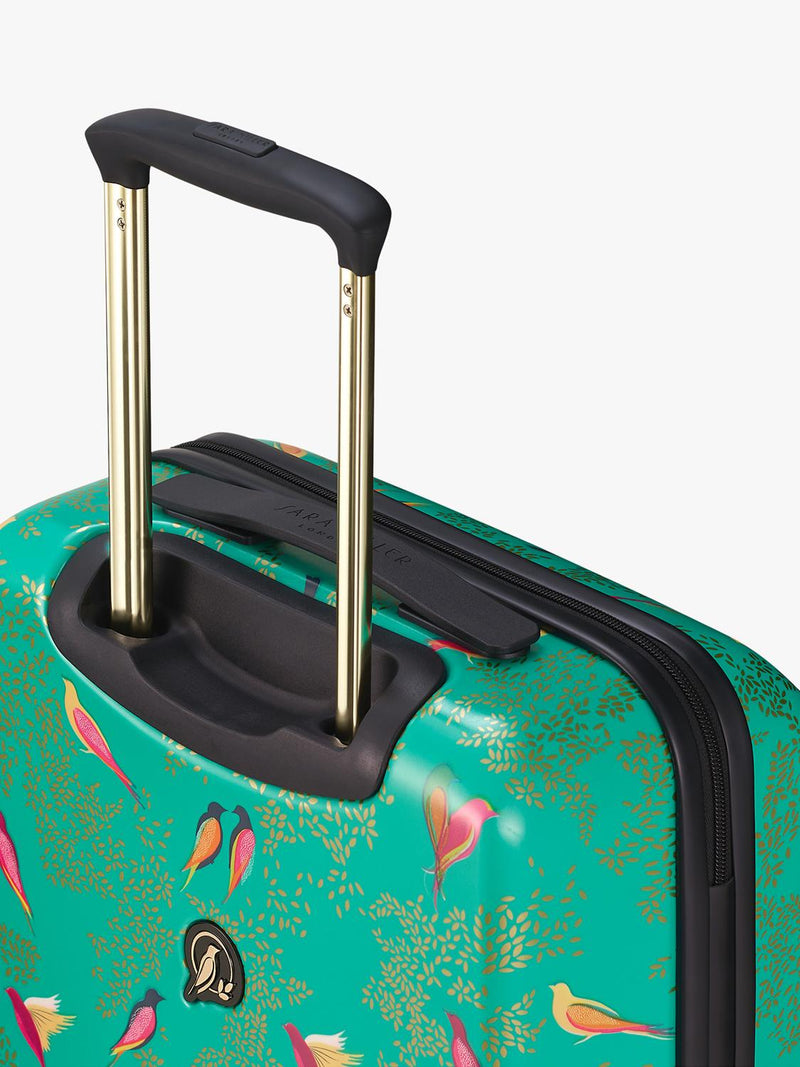 Sara Miller Chelsea 56cm cabin case green multi - British product