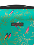 Sara Miller Chelsea 56cm cabin case green multi - British product