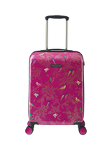 John Lewis Sara Miller Chelsea 56cm 8-Wheel Cabin Case, 29L, Pink/Multi- Buy online at McGrocer