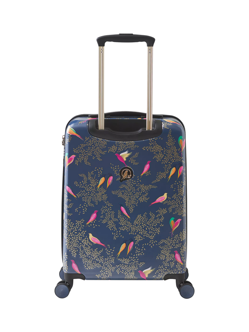 Sara Miller Chelsea cabin case 56cm blue multi, imported from the UK