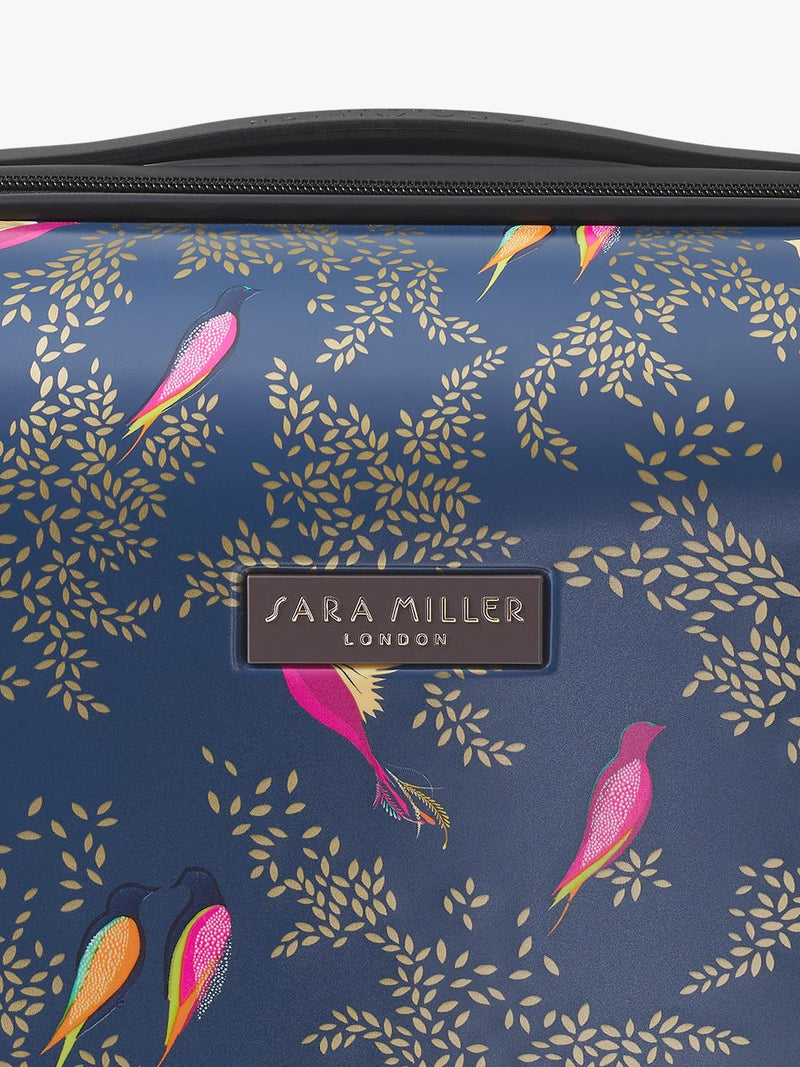 Sara Miller Chelsea cabin case 56cm blue multi, imported from the UK