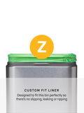 Simplehuman compost caddy stainless steel 4L (British brand)