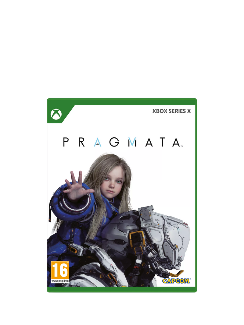 Microsoft Pragmata Xbox Series X game cover art - British product
