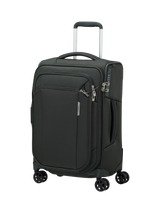 John Lewis Samsonite Respark 55cm Double Wheel Cabin Spinner Suitcase, Forest Green, 59L- Buy online at McGrocer