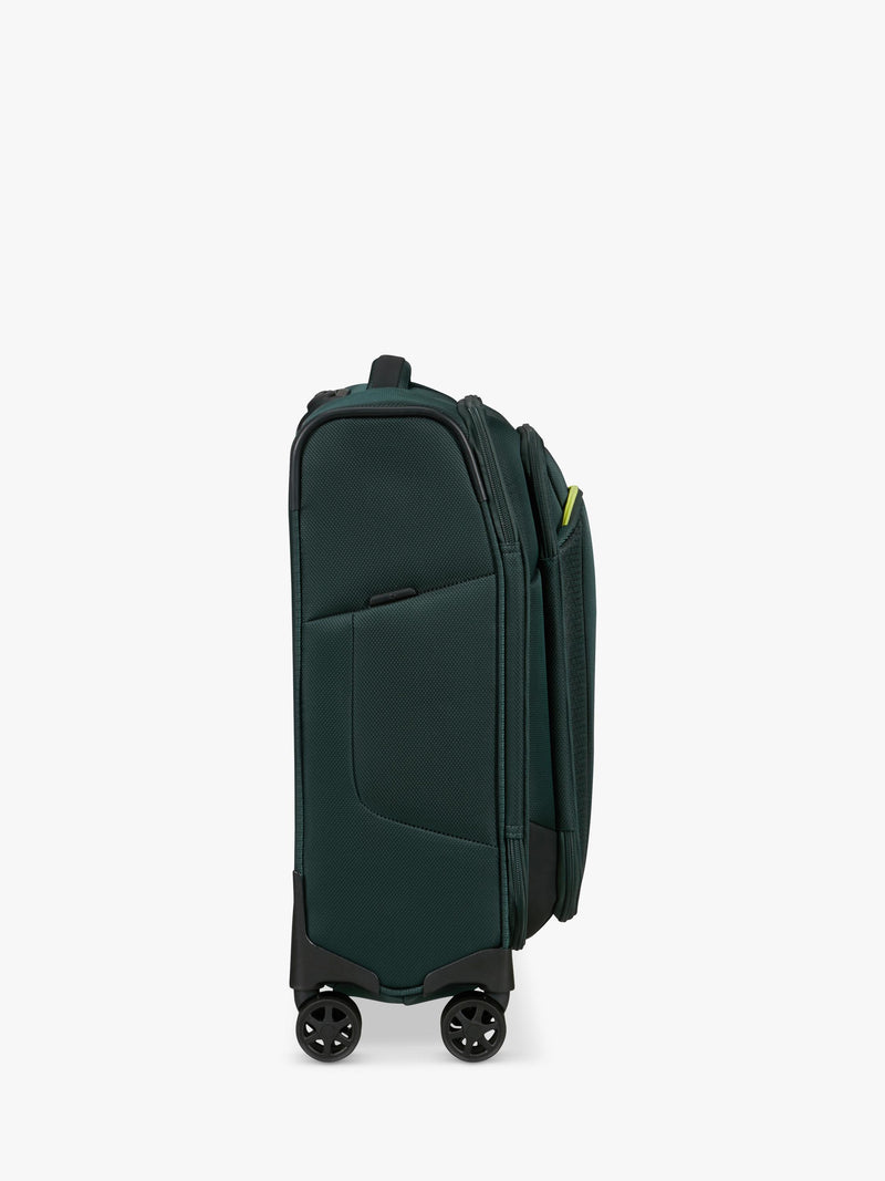 Samsonite Respark forest green cabin spinner suitcase 55cm 59L - British product