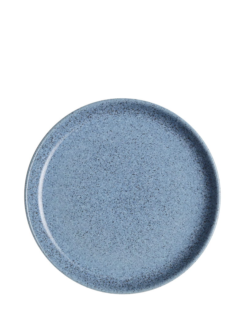 Denby Studio Blue small coupe plate 17cm, imported from the UK