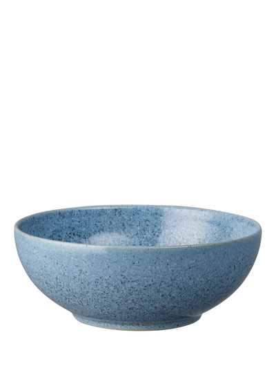 John Lewis Denby Studio Blue Flint Stoneware Cereal Bowl, 17cm- Buy online at McGrocer