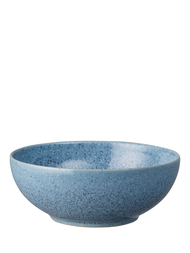 Denby Studio Blue Flint cereal bowl 17cm, imported from the UK