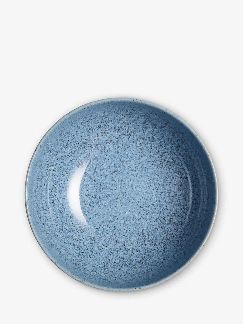 Denby Studio Blue Flint cereal bowl 17cm, imported from the UK