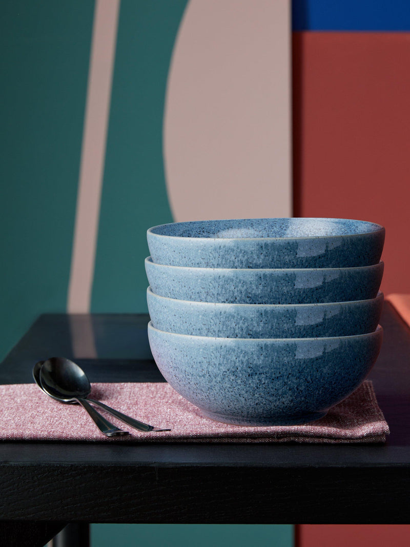 Denby Studio Blue Flint ramen bowl 17cm (British brand)