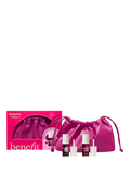 Benefit Benetint lip and cheek tint duo gift set with makeup bag (British brand)