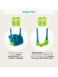 TP Toys Quadpod 4-in-1 baby swing seat, UK version