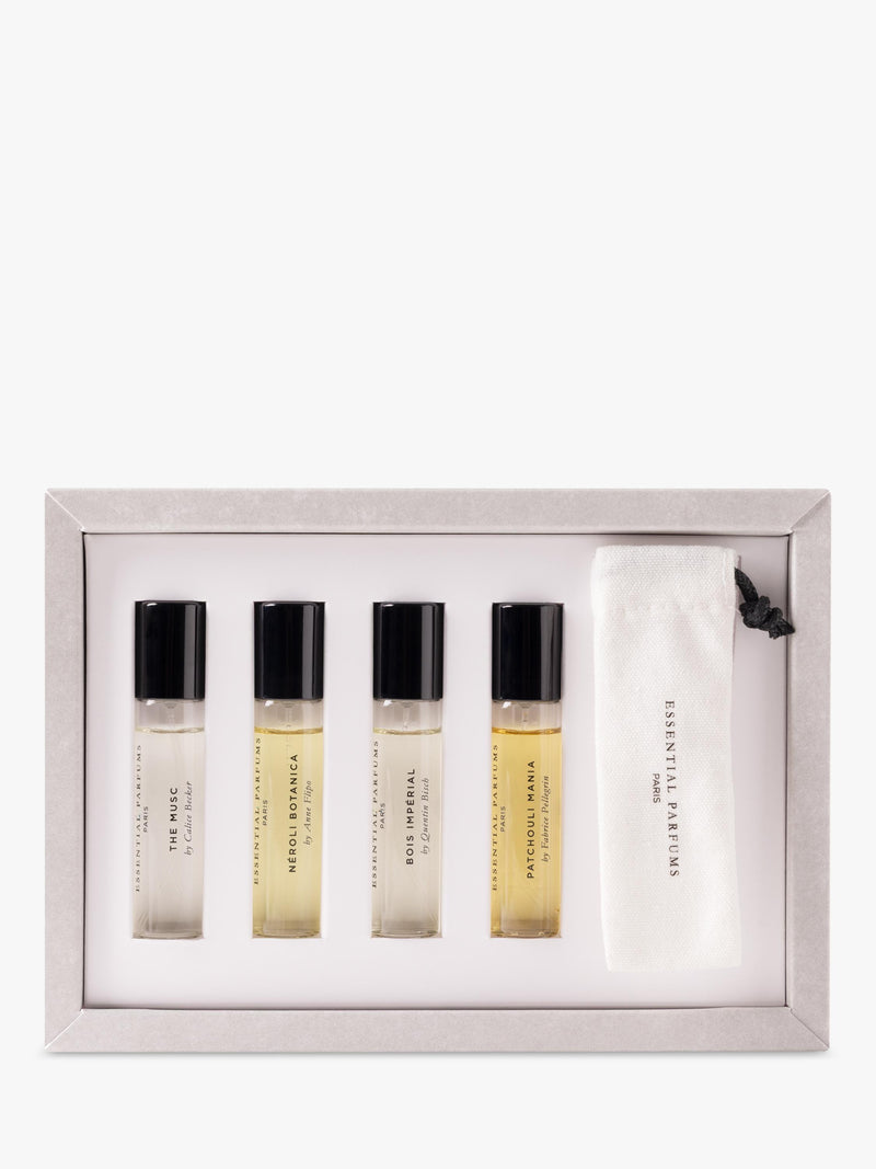 Essential Parfums discovery fragrance gift set 4x10ml, UK version