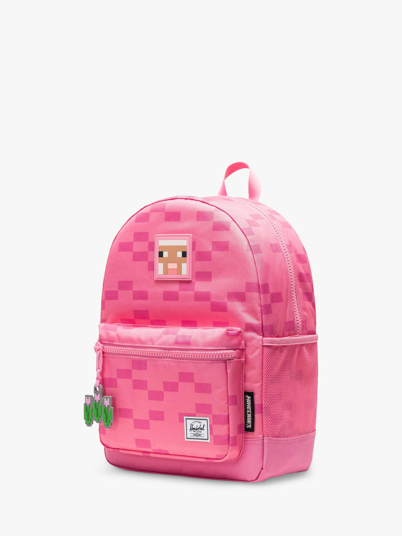 Herschel Supply Co. kids Minecraft backpack Pink Sheep 20L, UK version