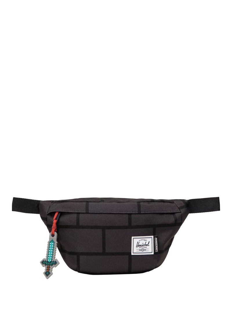Herschel kids hip pack Minecraft The Nether print, imported from the UK