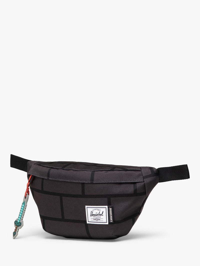 Herschel kids hip pack Minecraft The Nether print, imported from the UK