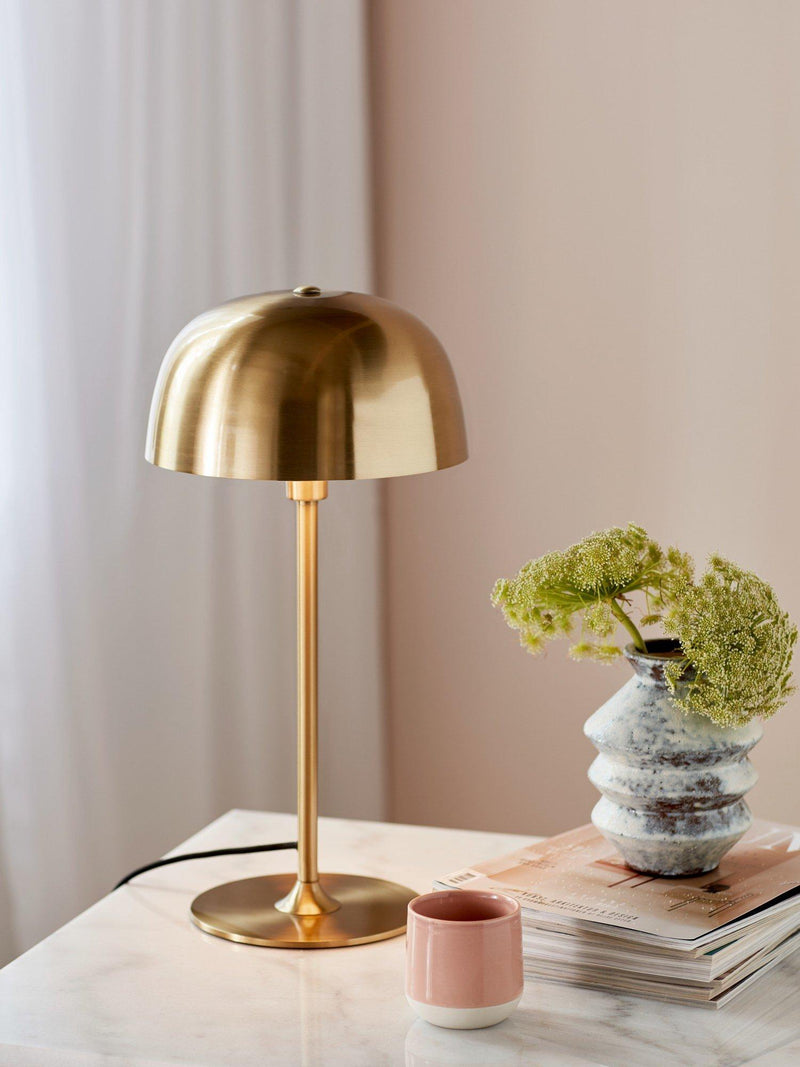 Nordlux Cera brass table lamp (British brand)