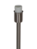 Nordlux Cera table lamp brushed steel finish, UK version