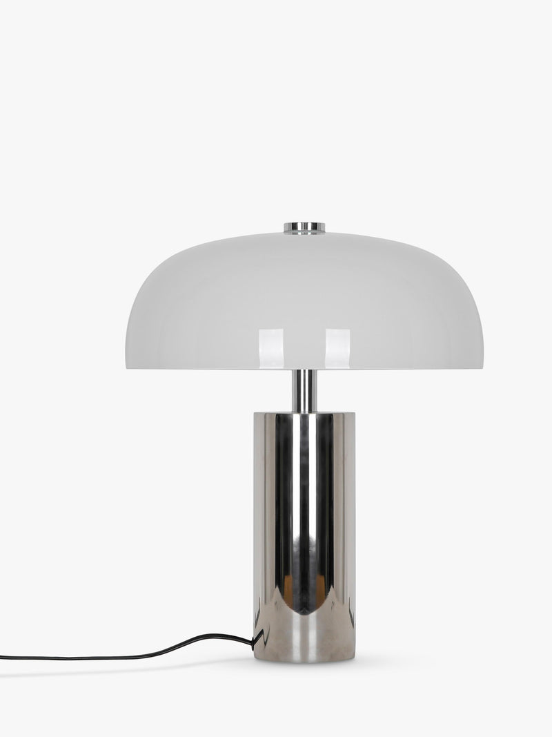Nordlux table lamp chrome, imported from the UK