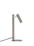 Nordlux Makoto table lamp satin chrome, imported from the UK