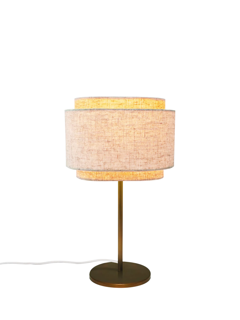 Nordlux Takai table lamp brass, imported from the UK