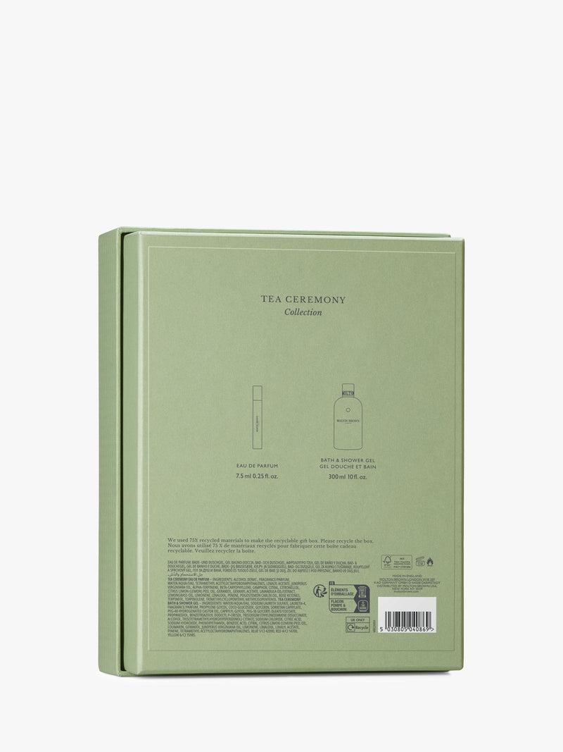 Molton Brown Tea Ceremony bodycare gift set, imported from the UK