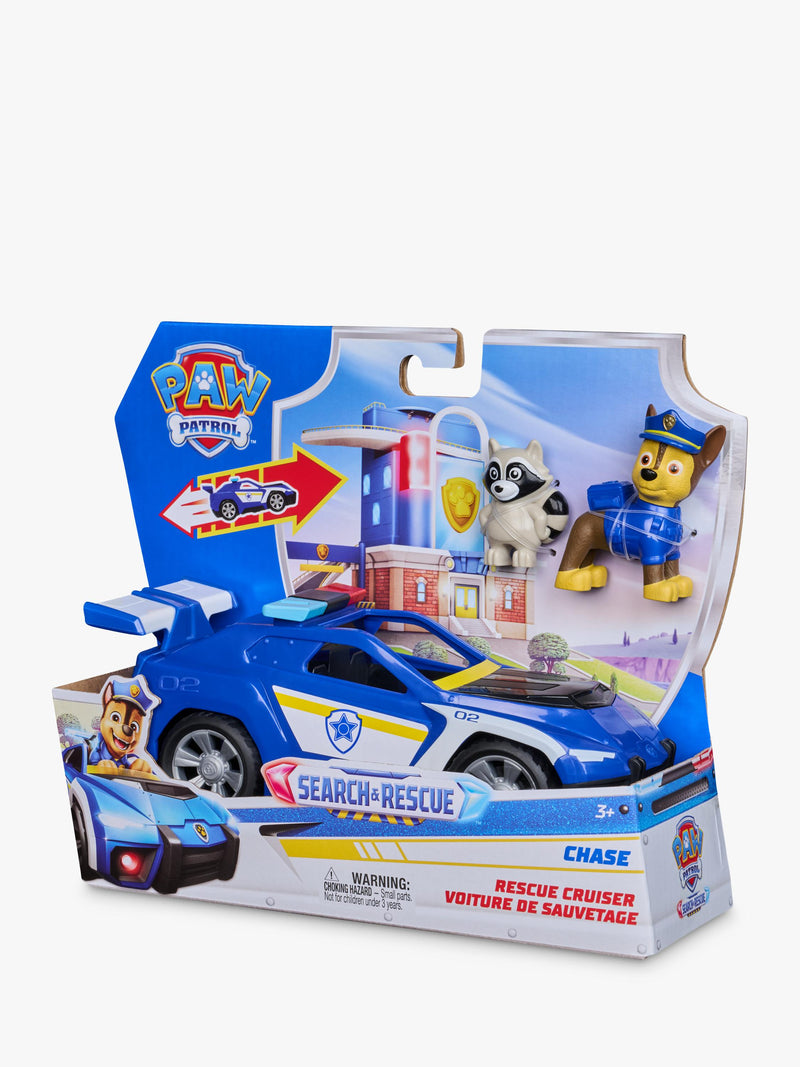 Paw Patrol Chase Rescue Cruiser toy car with figures (British brand)
